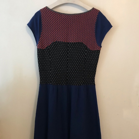 Anthropologie Sparrow Dress Color Block Small - Picture 10 of 16